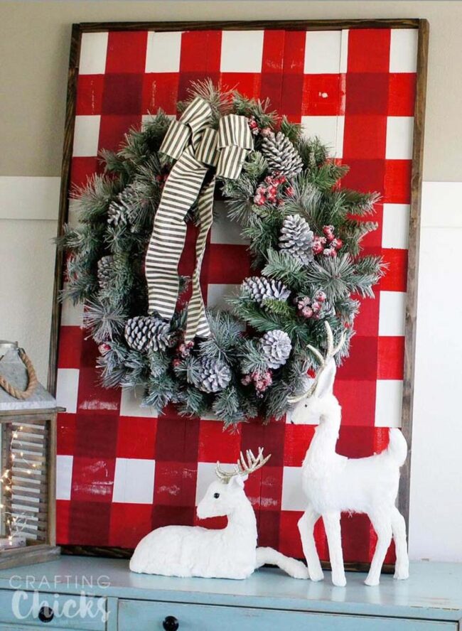 Wooden Wreath Rustic Appeal