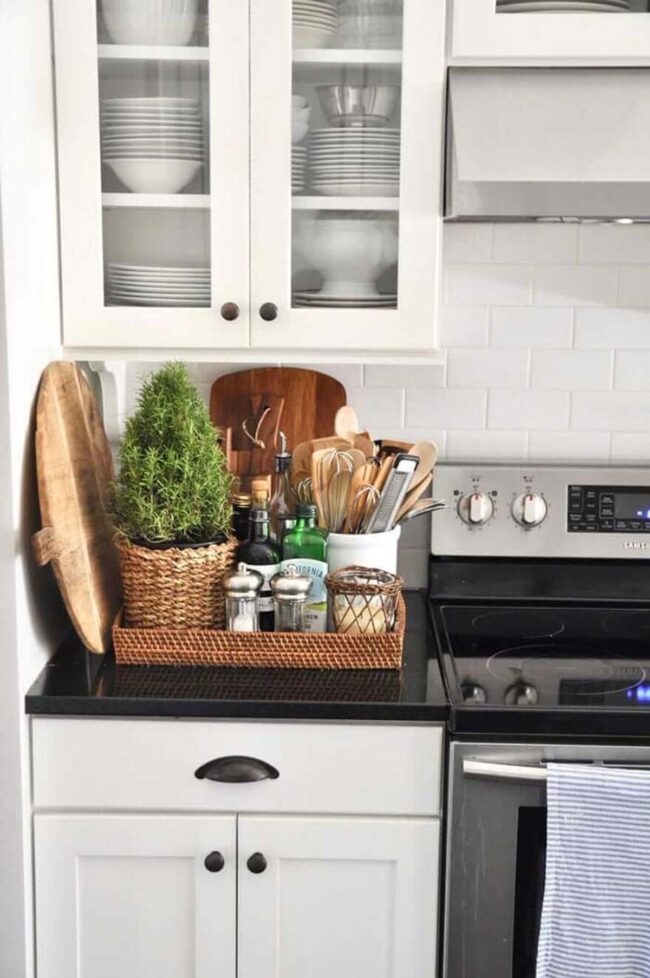 Basket Counter Organizer
