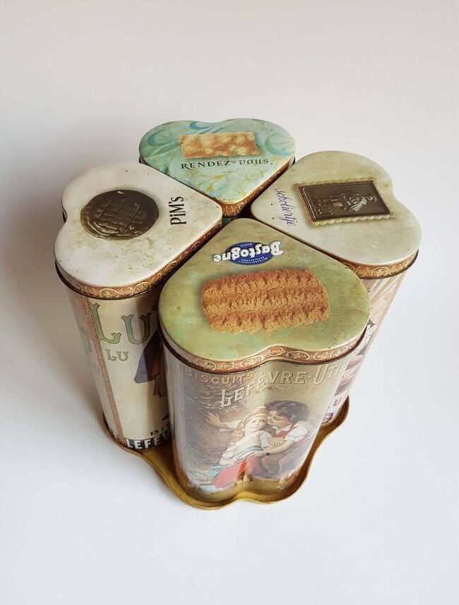 Biscuit Tin Organizer