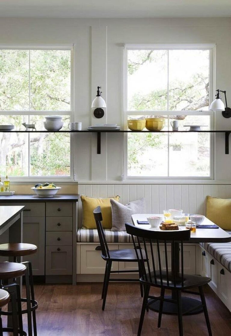 29 Functional Kitchen Bench Ideas for Comfort and Style