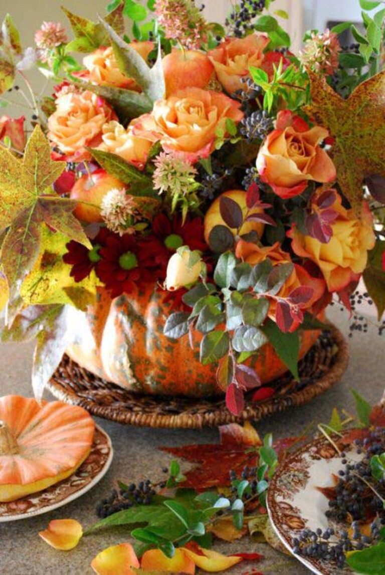 30 Elegant Fall Flower Arrangements for Eye-Catching Centerpieces