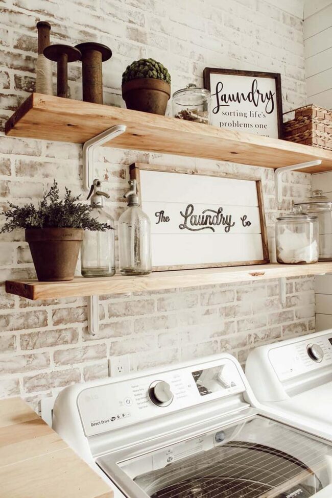 Floating Shelf Wall Texture
