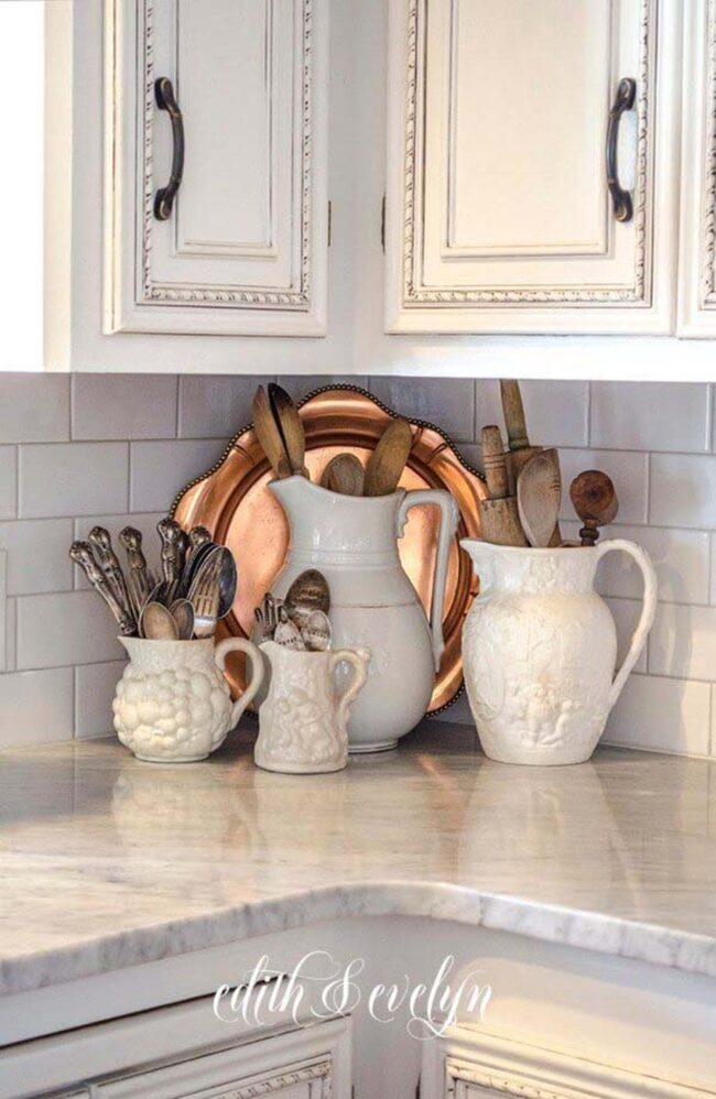 Ironstone Pitcher Organizer
