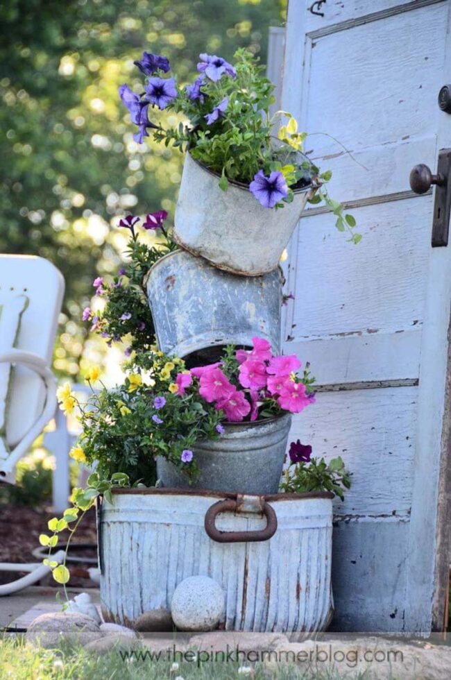 Bucket Waterfall Feature