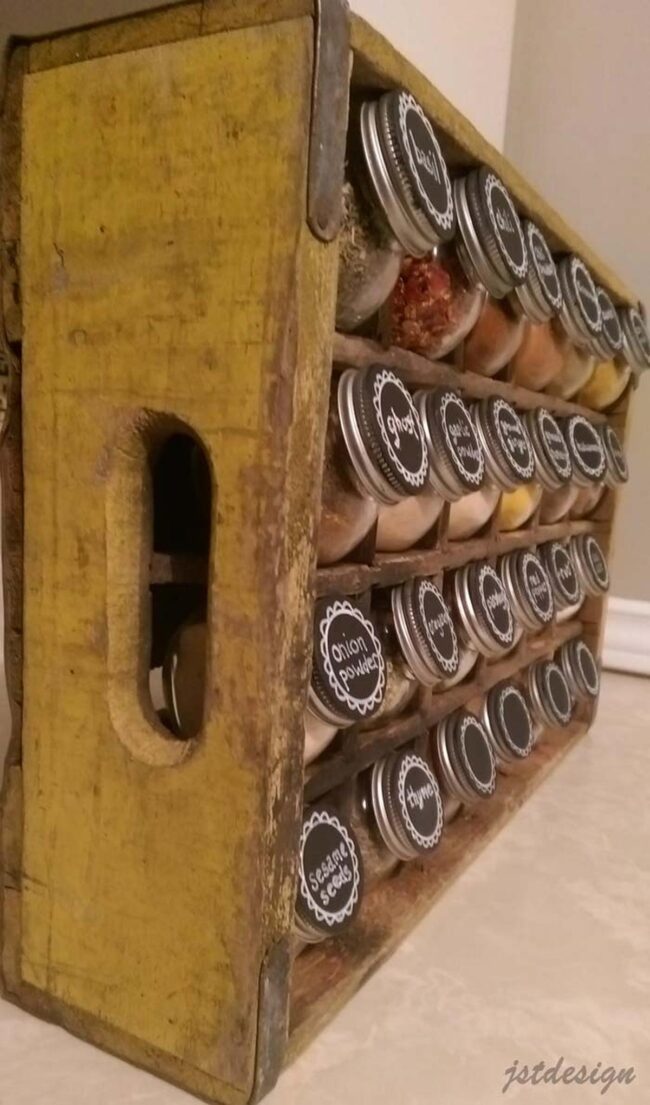 Crate Herb Cabinet