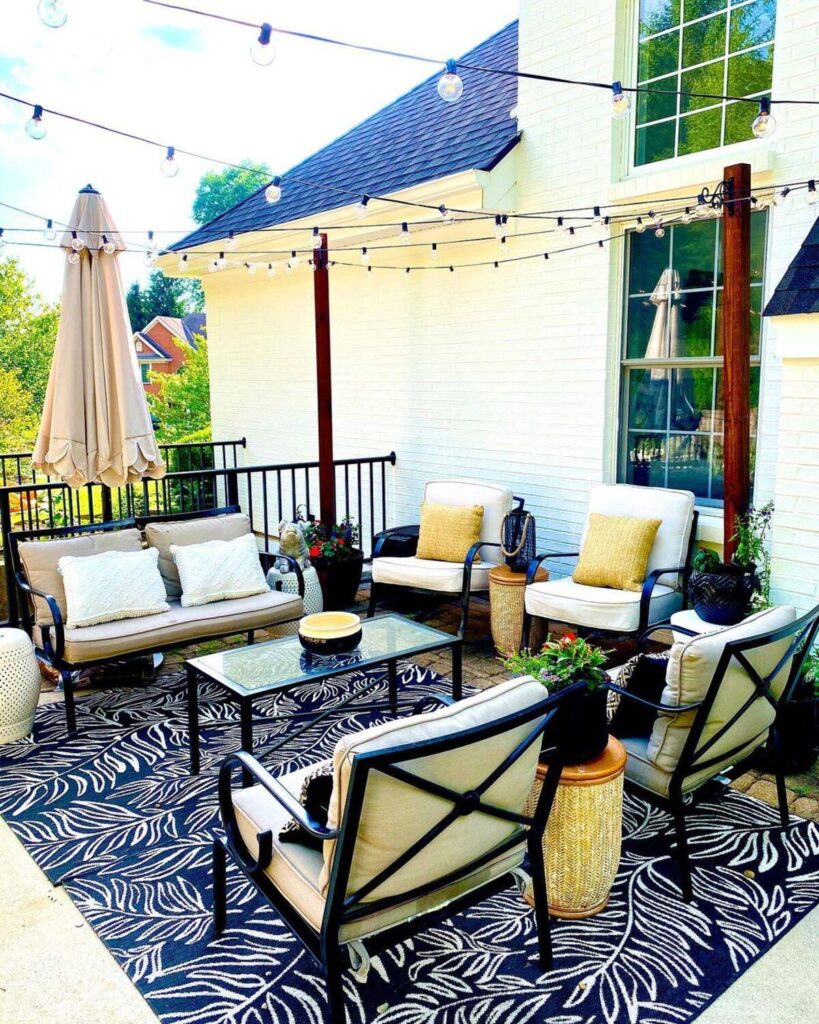 14 DIY Patio Light Pole Ideas for Brighter Evenings