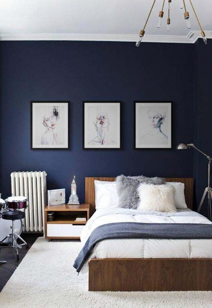 30 Stunning Navy Blue Bedroom Ideas to Create a Cozy Retreat