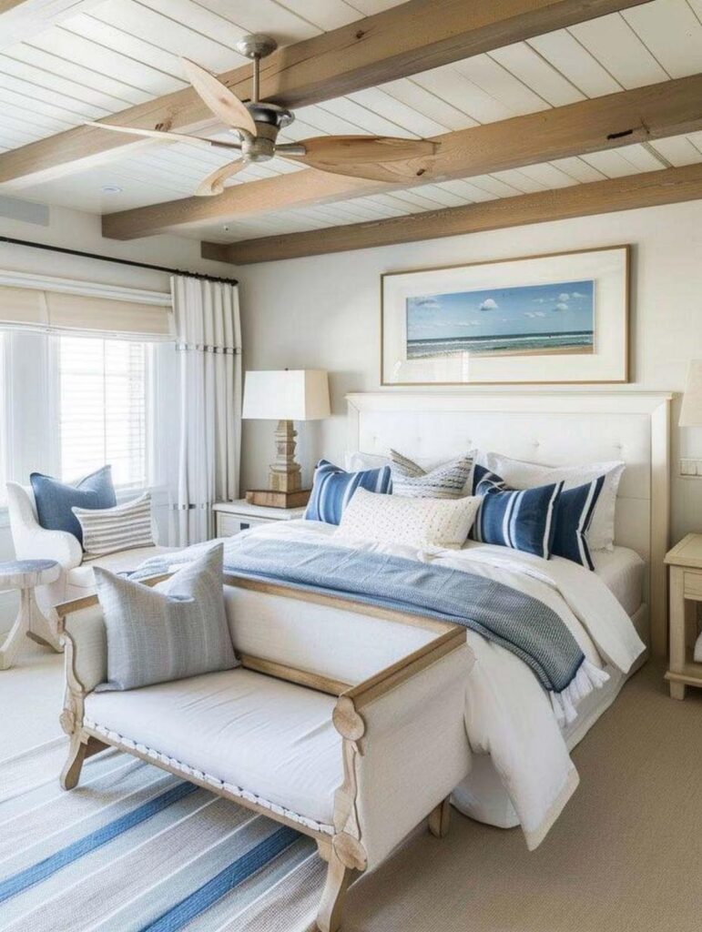 34 Beautiful Beach Bedroom Ideas for a Master Retreat