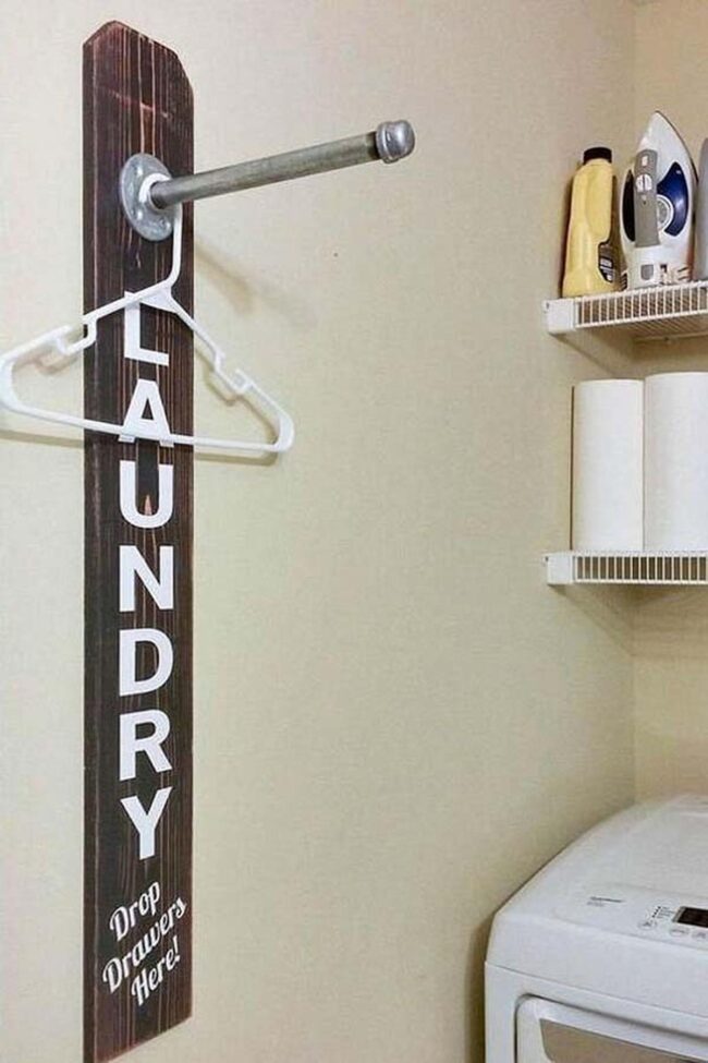 Vintage Towel Rack