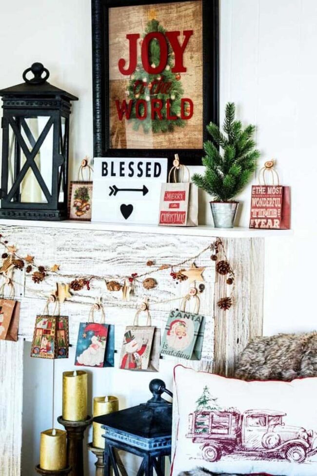 Vintage Bag Garland Showcase