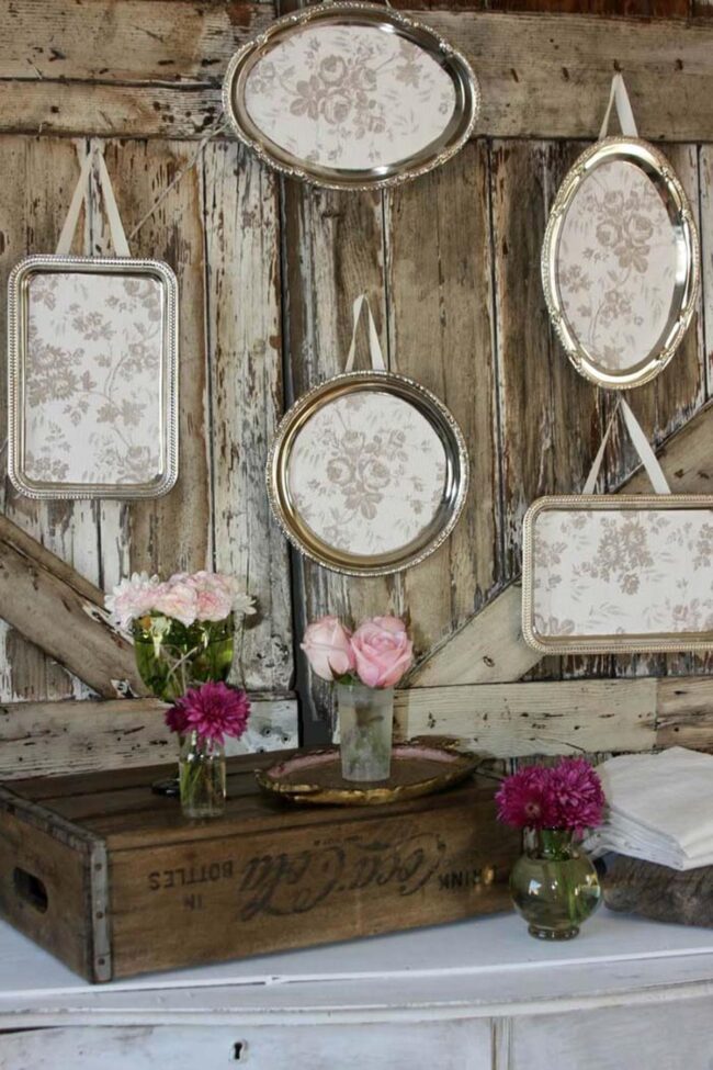 Cottage Style Hanging Tray