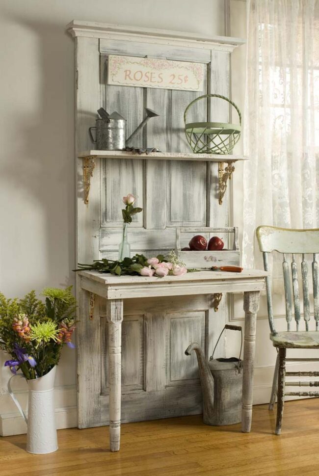 Door Shelf Upcycle