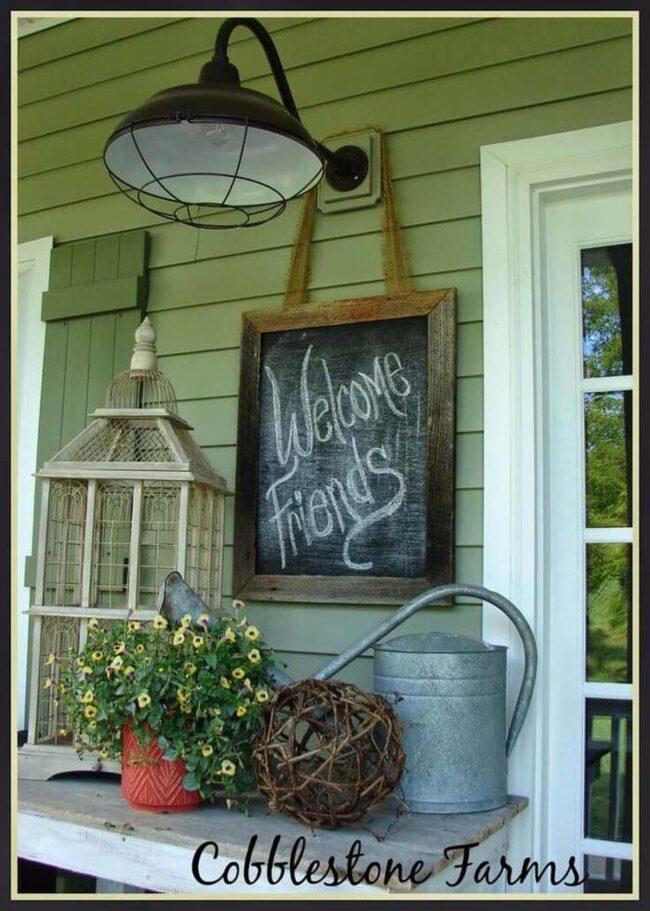Farmhouse Decor and Personal Touch