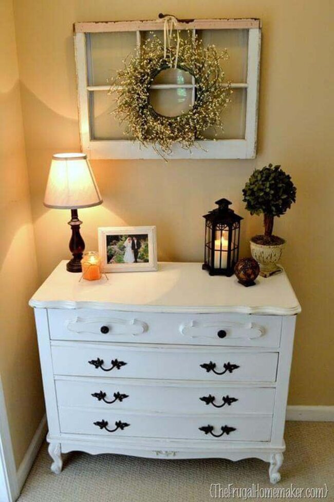 Unique Upcycled Window Decor