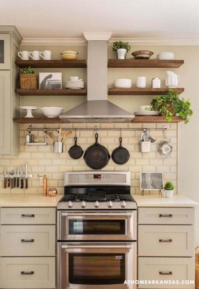 Balanced Cottage Kitchen Layout