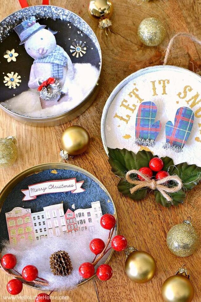 Old-Fashioned Scene Tray Decor