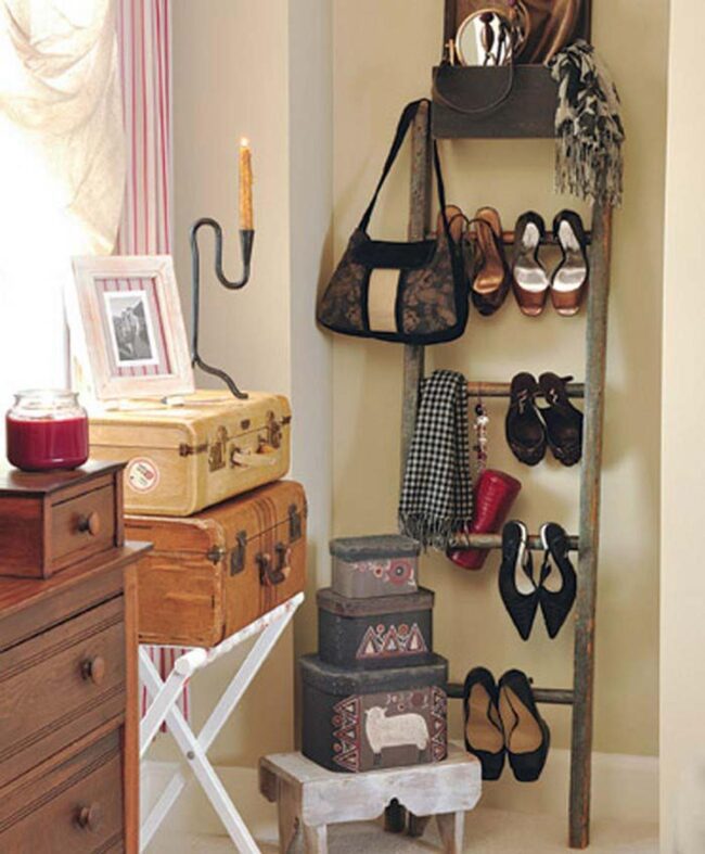 Ladder Shoe Rack