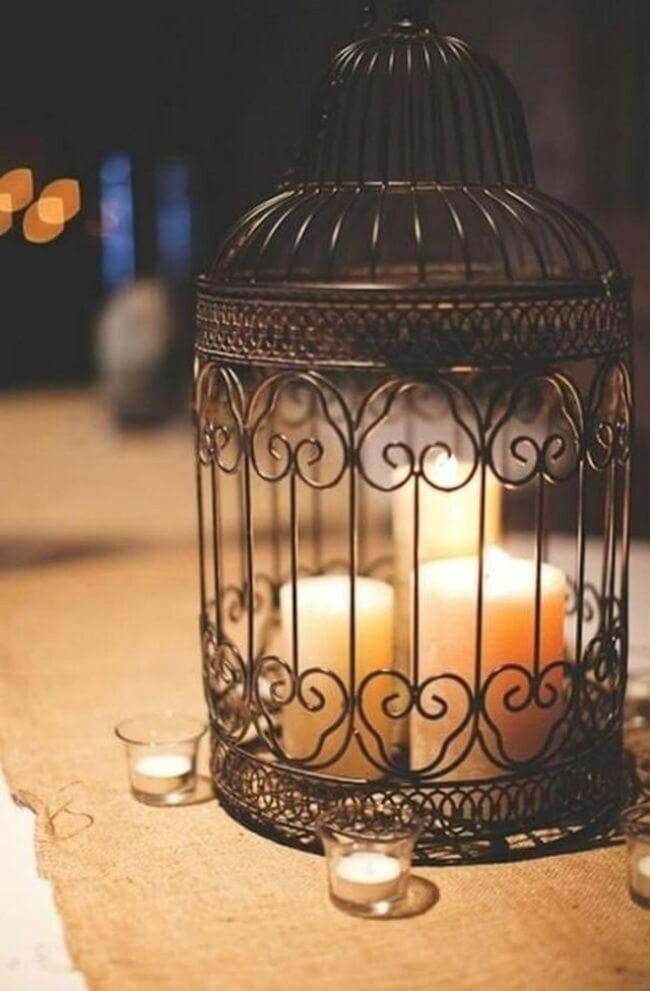 Vintage Metal Bird Cages