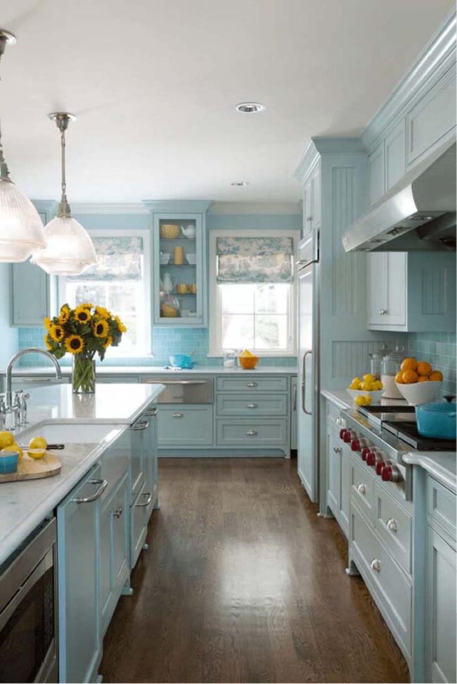 Brighten Up with Soft Blue