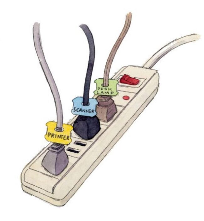 Bread Tags for Cables