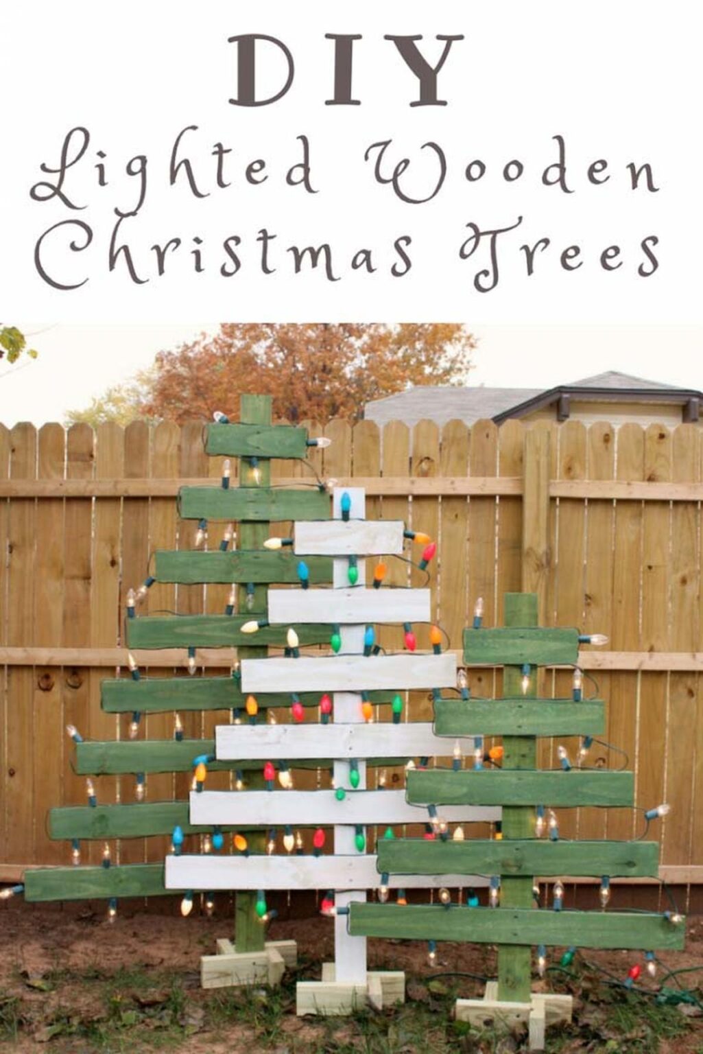 21 DIY Pallet Tree Projects You'll Love