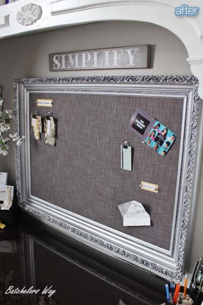 Vintage Frame Cork Board