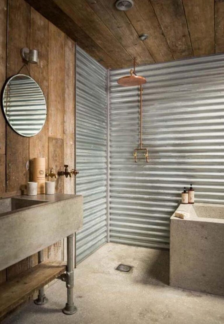 39 Zinc Bathroom Decor Ideas for a Stylish Look