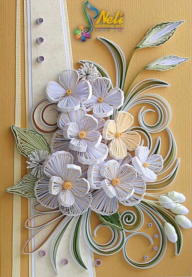 Pastel Paper Flowers Elegance