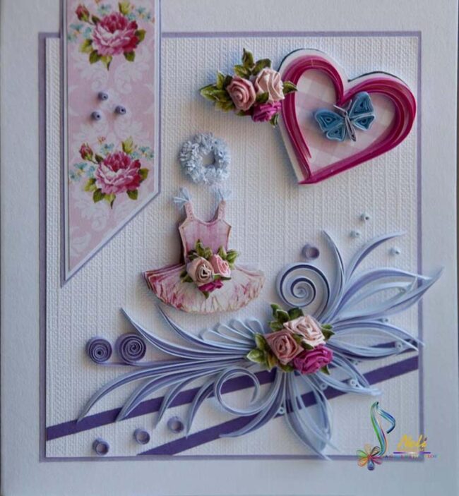 Pastel Whimsy in Quilling Cards