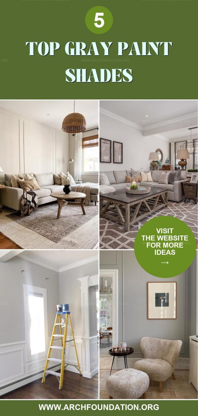 5 Designer-Favorite Gray Paint Shades Revealed
