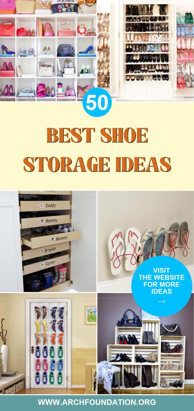 50 Creative Shoe Storage Solutions for an Organized Space