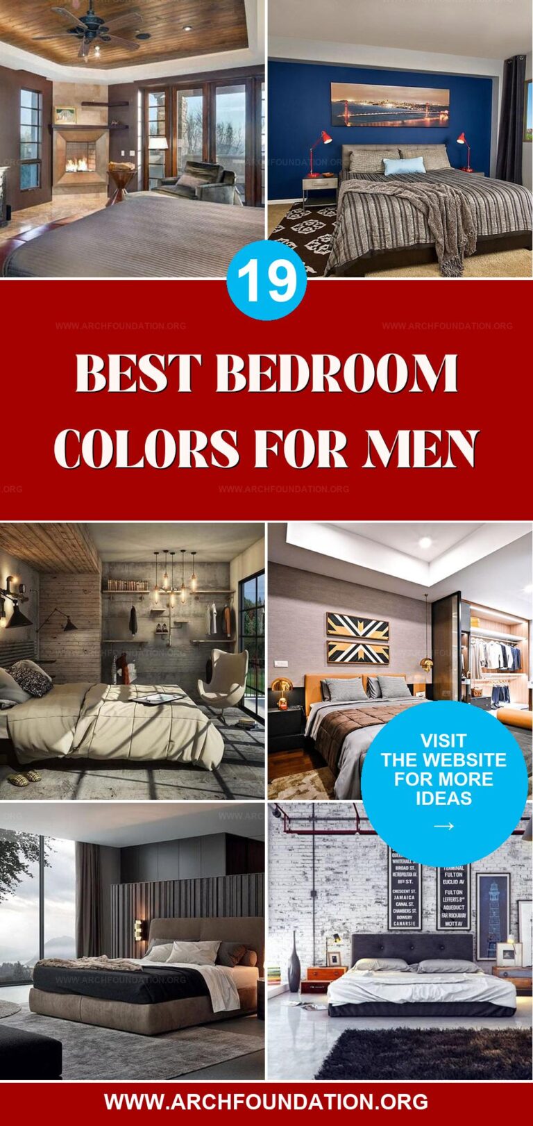 19 Perfect Bedroom Color Ideas For Men