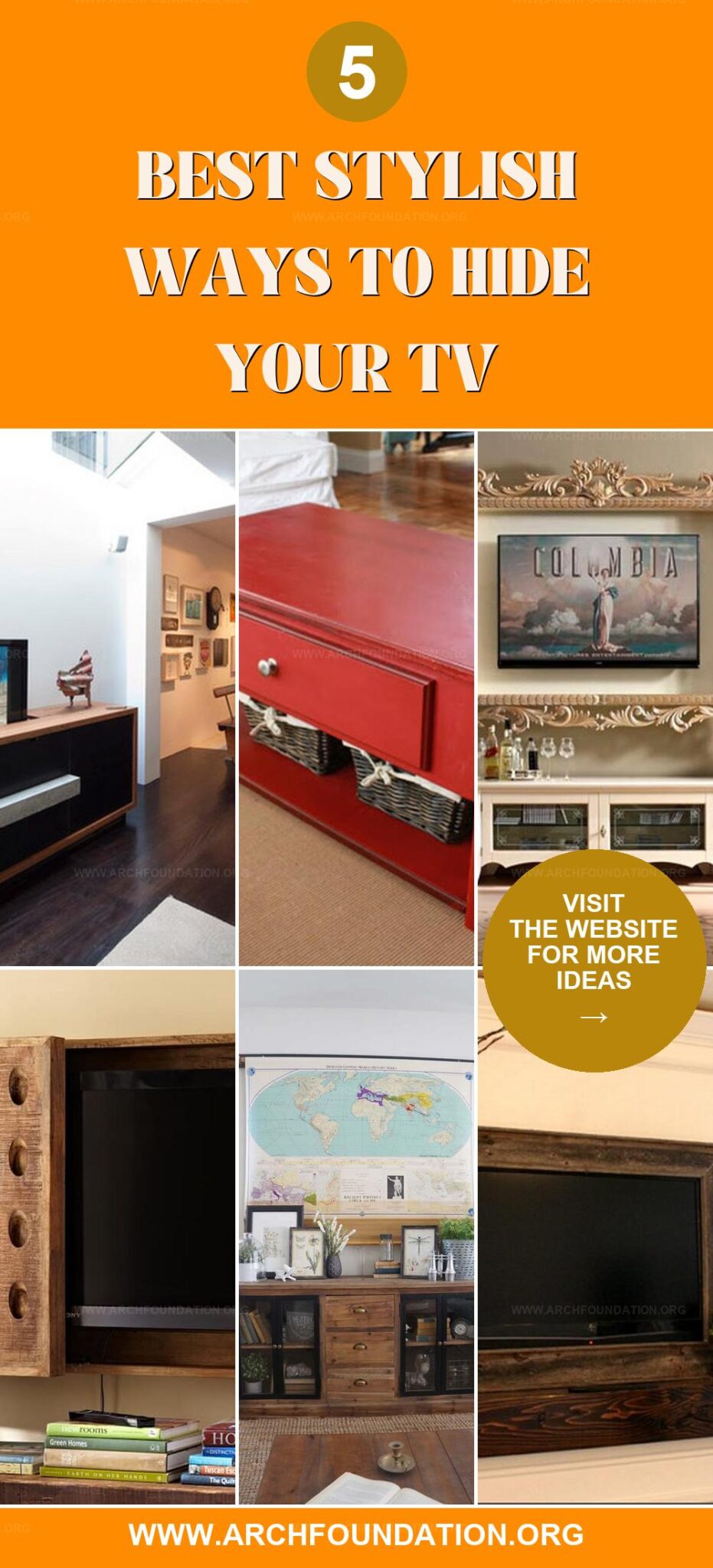 5 Creative Tricks to Hide Your TV in Style — free download