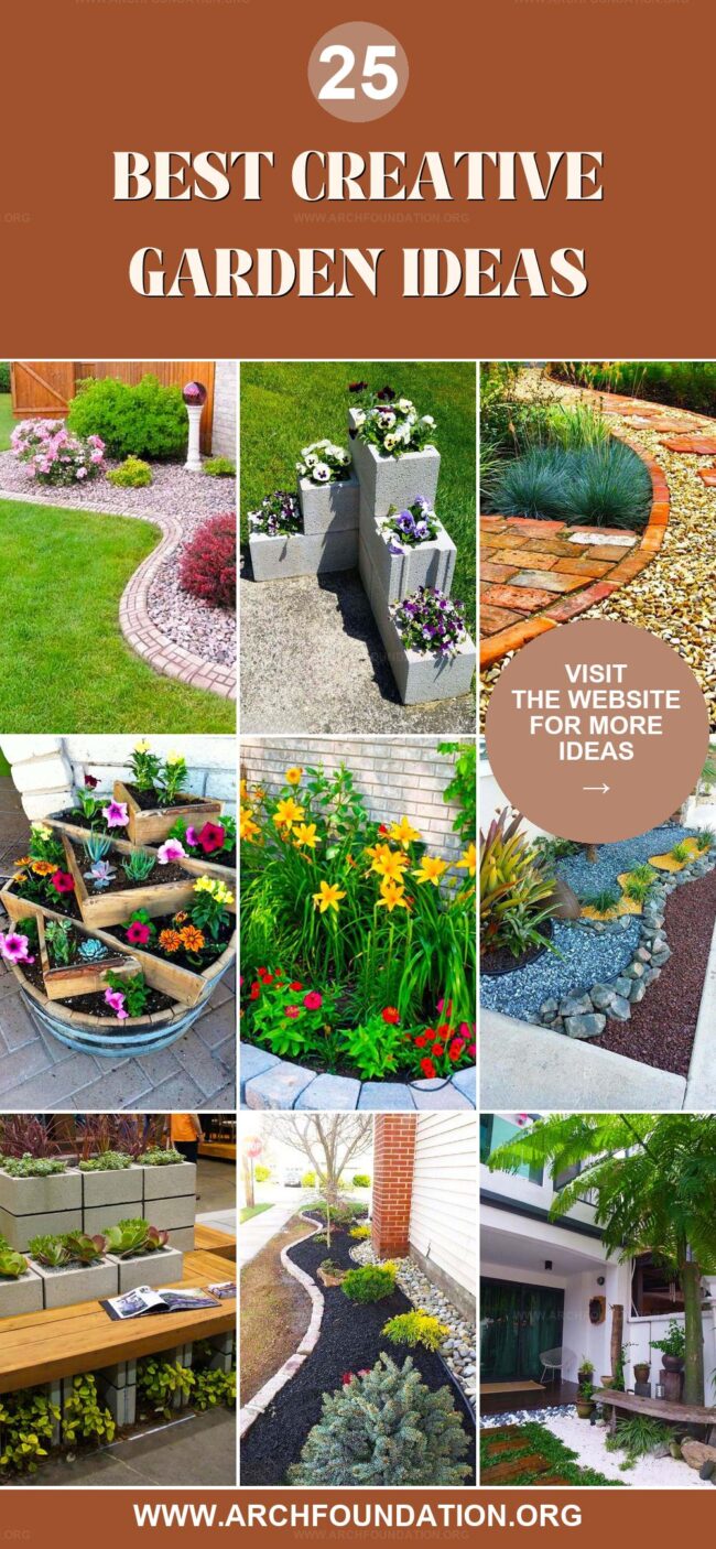 25 Innovative Garden Ideas for Your Home's Outdoors