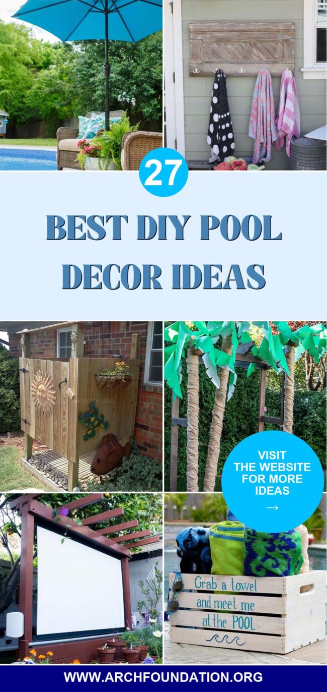 27 Creative Pool Decor Ideas for the Perfect Summer