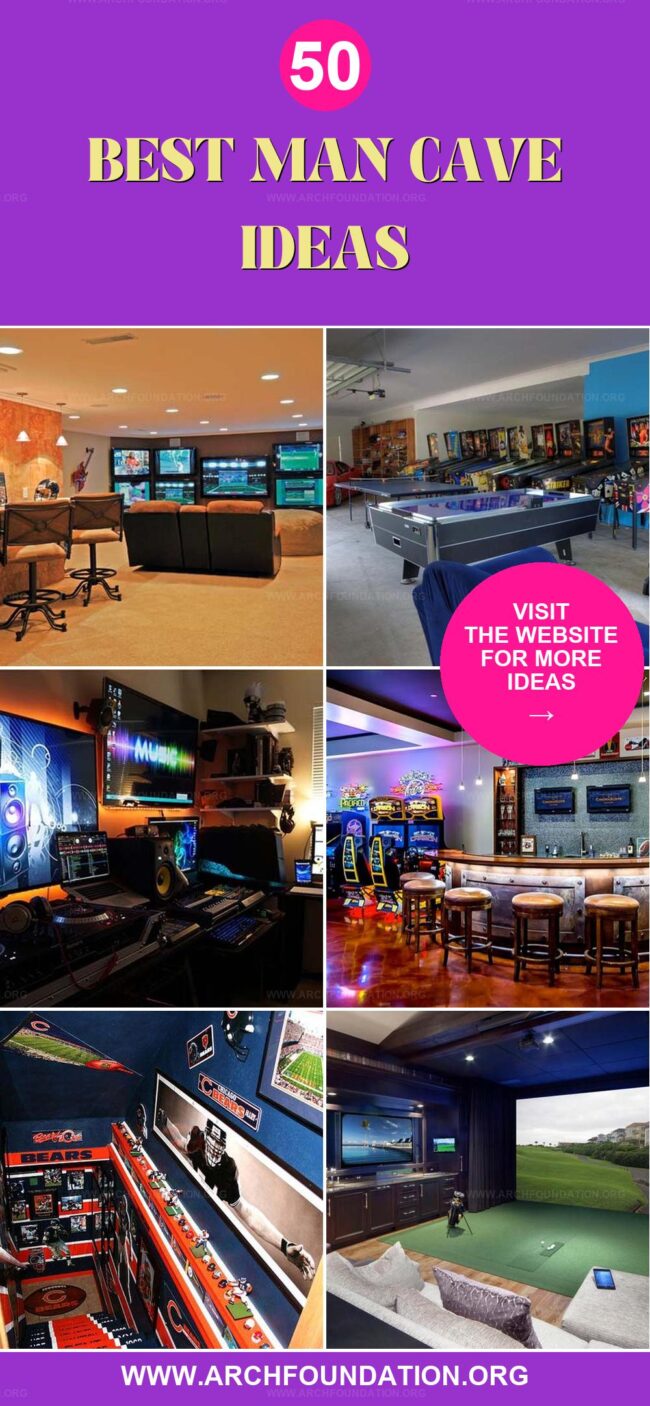 50 Best Man Cave Designs for Every Style