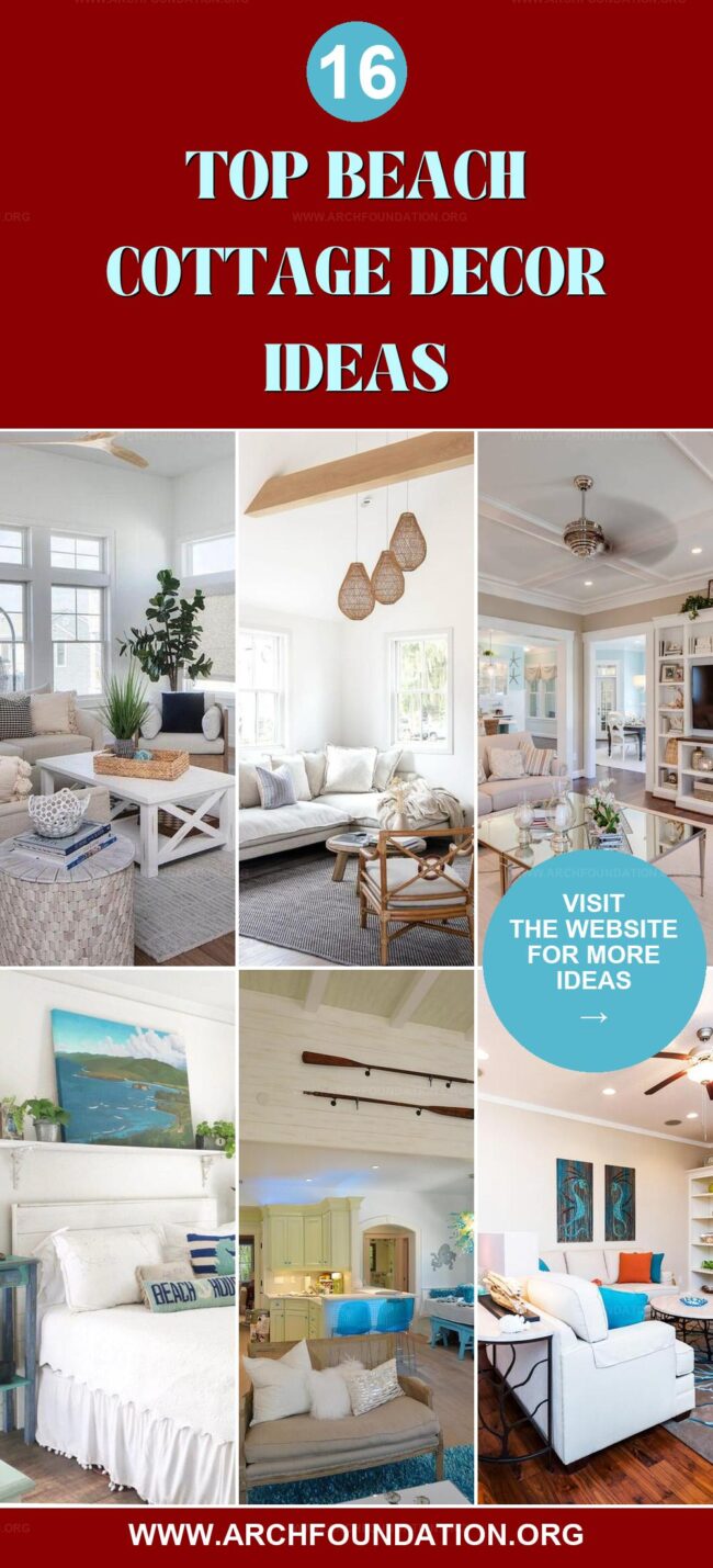 16 Coastal Beach Cottage Decor Ideas for a Calm Home