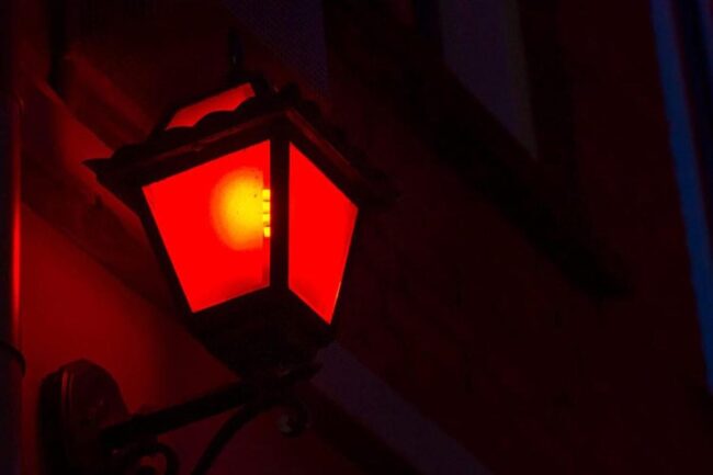Red Porch Light Image 1