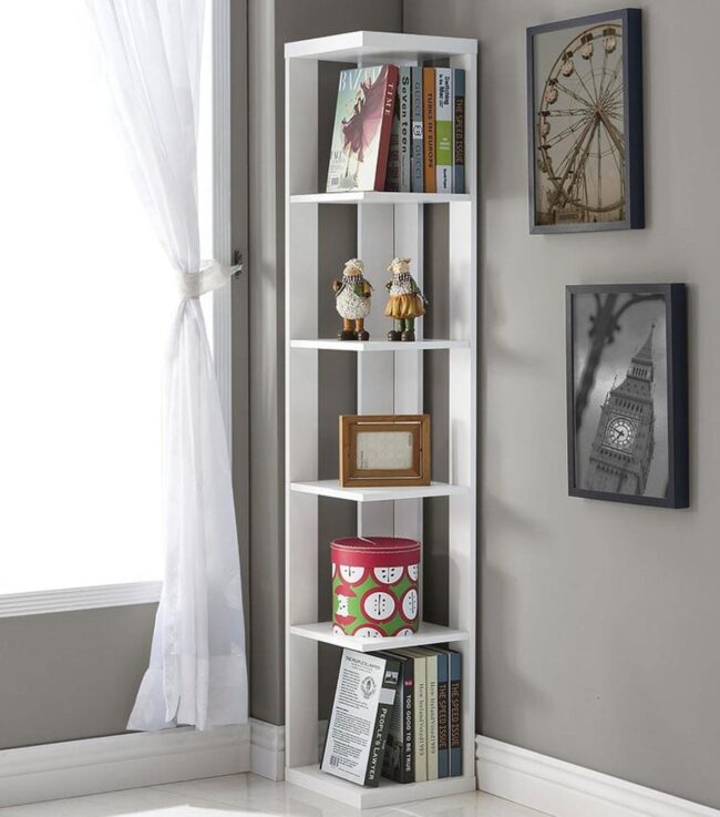 Crisp Contemporary White Unit