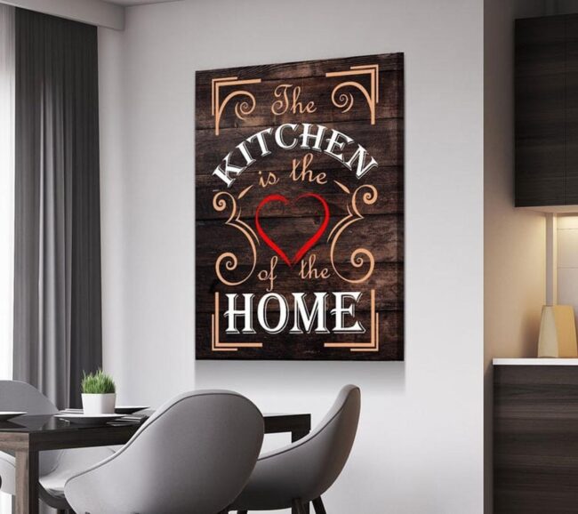 Dazzle with A Rustic Kitchen Sign