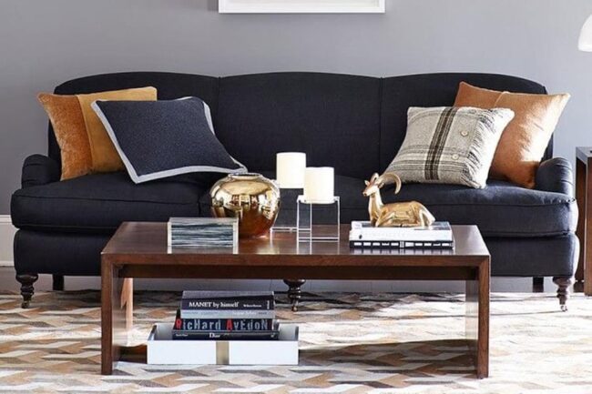 English Rolled Arm Sofa