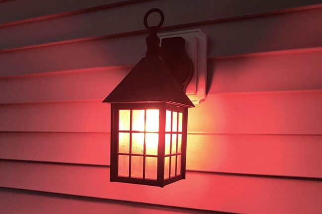 Red Porch Light Image 3