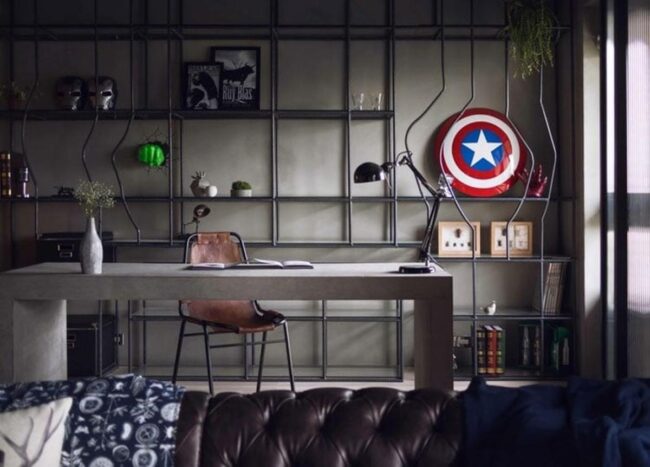 Home Office For A Kid At Heart