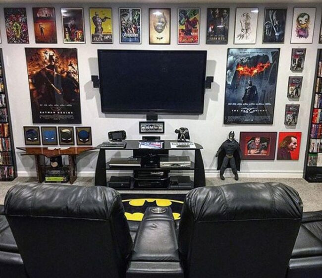 Batman-Themed Room
