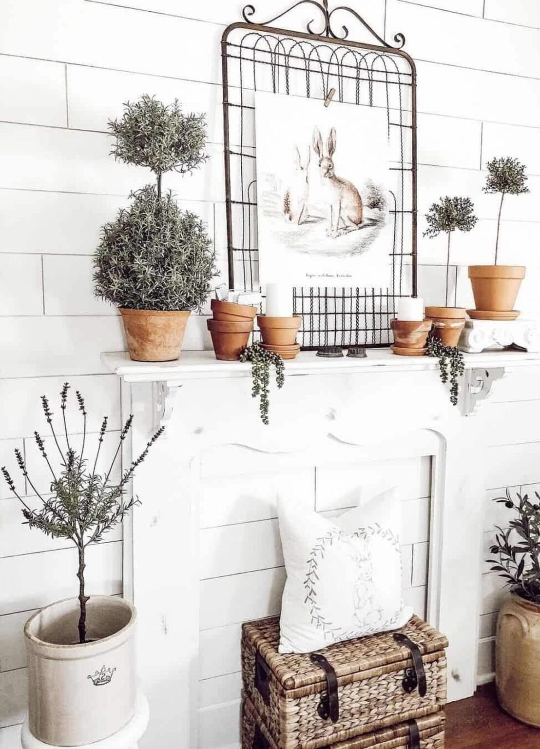 29 Stylish Spring Mantel Decor Ideas to Brighten Your Room ...