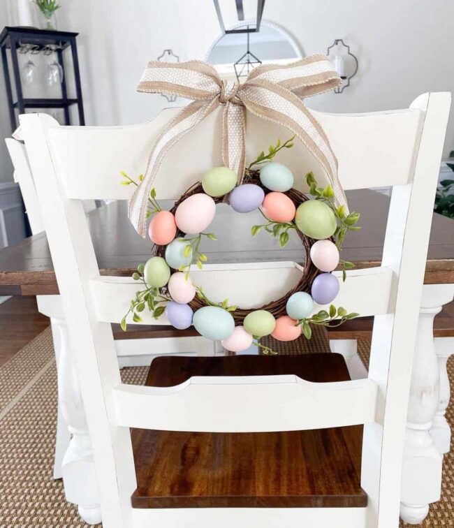 Minimalist & Colorful Easter Decor