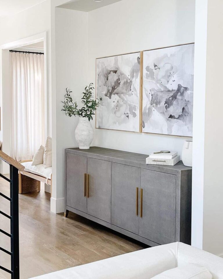 28 Grey Sideboard Ideas for a Room You’ll Love to Copy -Architectural ...