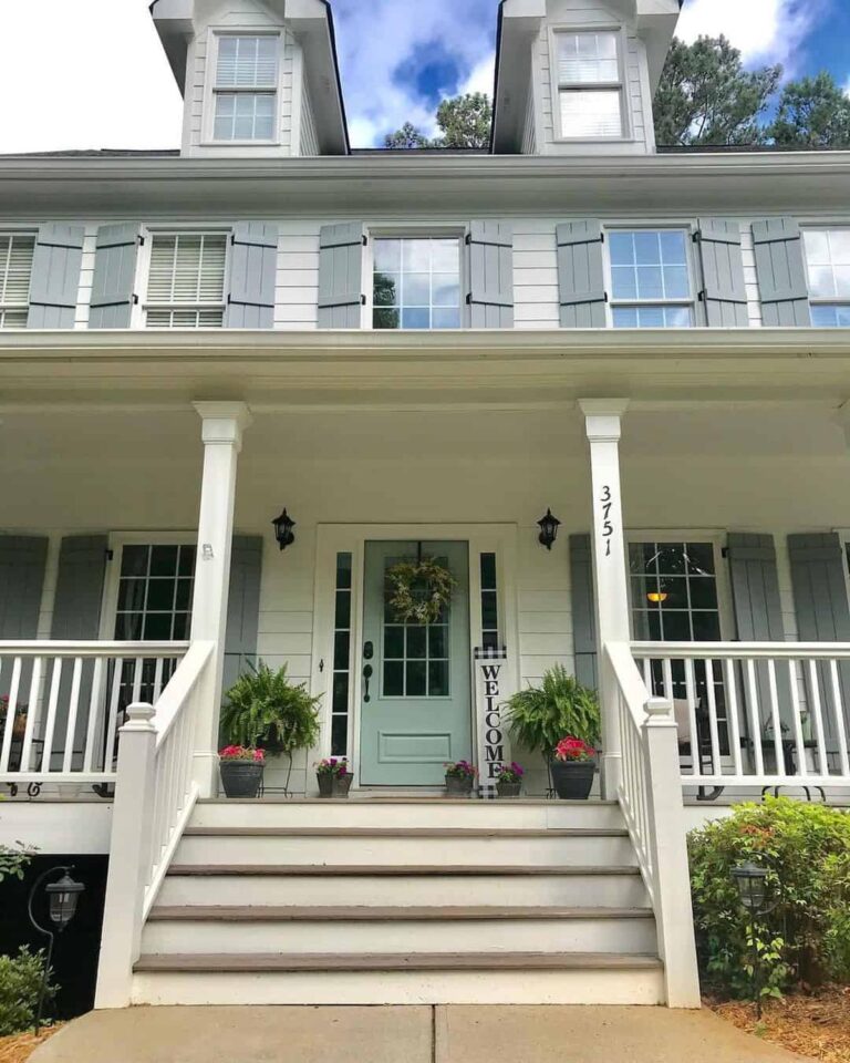 26 Easy Porch Handrail Designs to Add Charm to Your Front Entrance ...