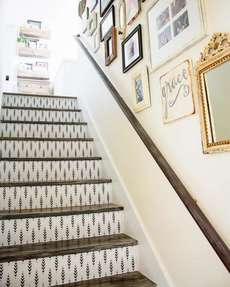 29 Stylish Stair Riser Ideas That Transform Your Stairs -Architectural ...