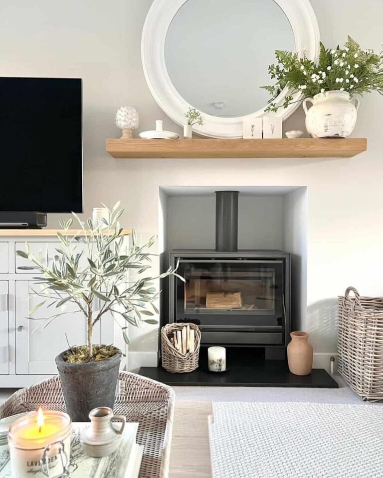 30 Spring Fireplace Decor Ideas to Warm Up Your Space -Architectural ...